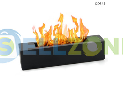 Επιτραπέζιο τζάκι βιοαιθανόλης με σχέδιο από μαύρο σκυρόδεμα – DD545